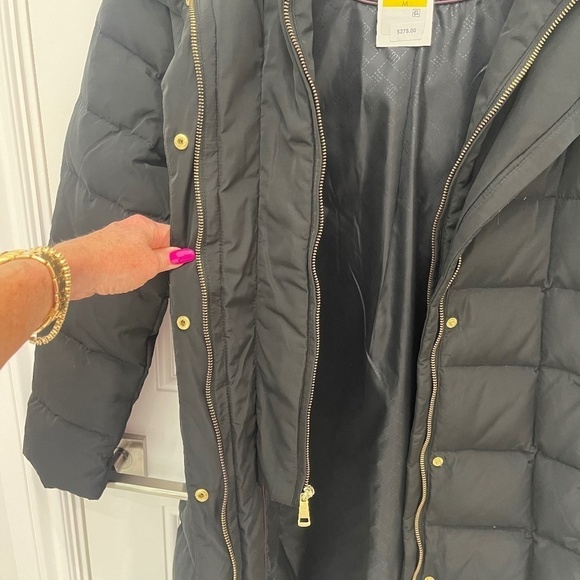 Cole Hann Signature Puffer Jacket Size M, NWT, Black - Picture 7 of 10